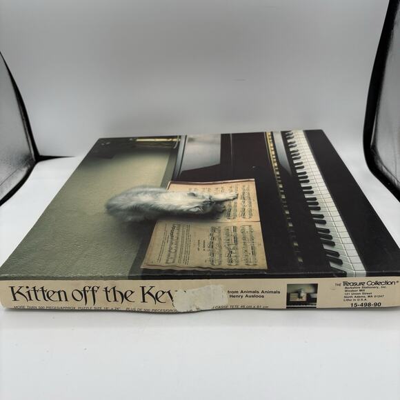 Treasure Collection‎ Berkshire Jigsaw Puzzle Kitten off the Keys 500+ Pieces - Picture 6 of 8